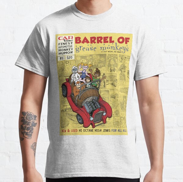 Barrel of Grease Monkeys cover #1 Classic T-Shirt