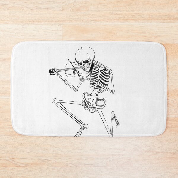 Item preview, Skeleton playing the violin designed and sold by lucamendieta.