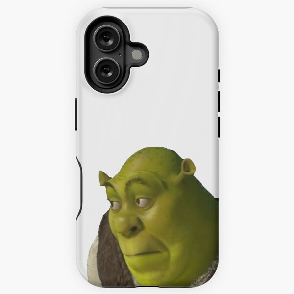 Vista previa del artículo con la obra «Shrek sonríe burlonamente», diseñado y vendido por Kiransingri.