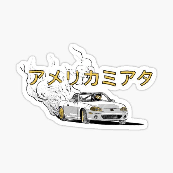 American Miata Sticker