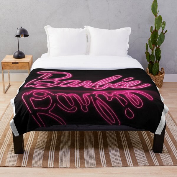 barbie throw blanket