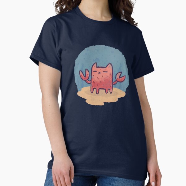 Vista previa del artículo con la obra «Gato cangrejo», diseñado y vendido por EmiliusDraws.