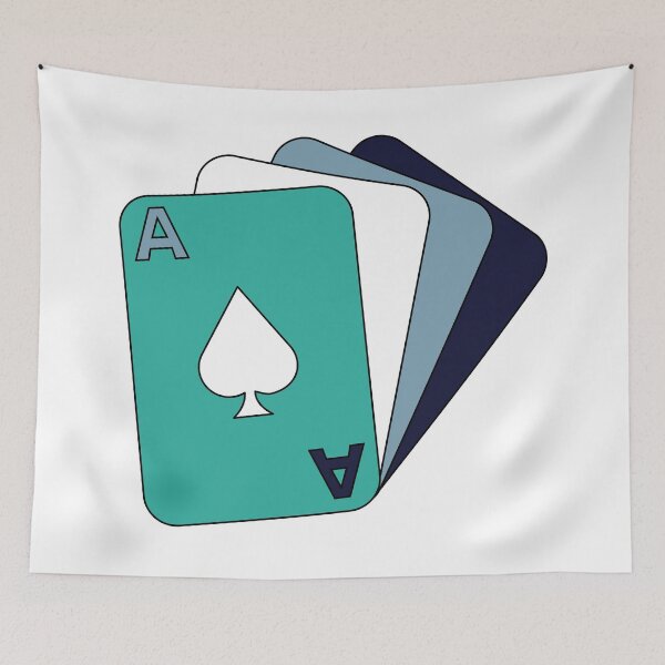 Item preview, Oriented Aro Ace of Spades designed and sold by NamineRae.