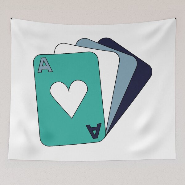 Item preview, Oriented Aro Ace of Hearts designed and sold by NamineRae.