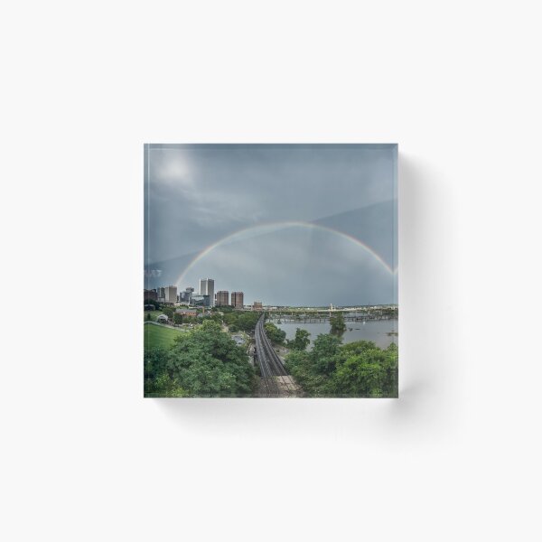 Artikelvorschau, Regenbogen über RVA entworfen und verkauft von Dave Parrish Photography.
