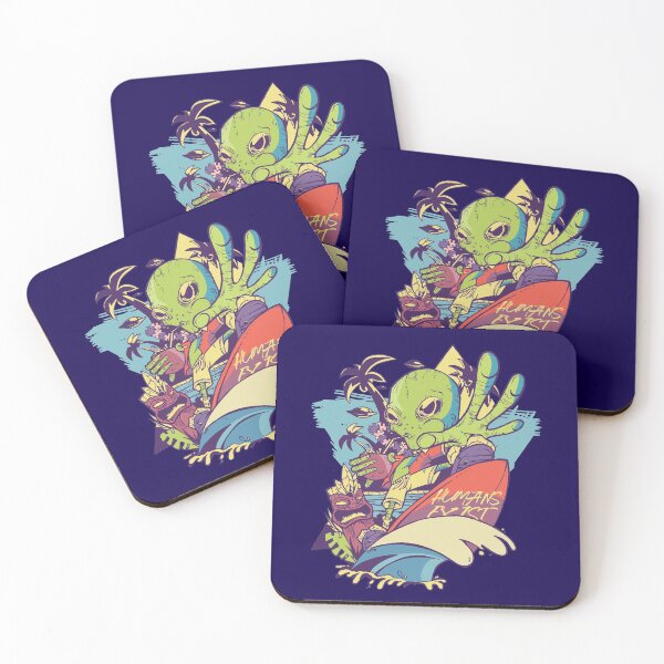 Item preview, Alien in Hawaii tiki party. designed and sold by emphatic.
