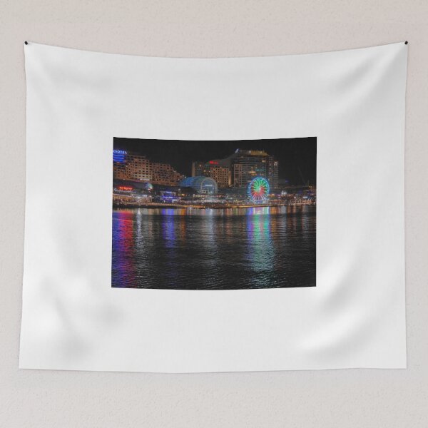 Item preview, Darling Harbour at Night ( 1 ) Harbourside designed and sold by Larry Davis.