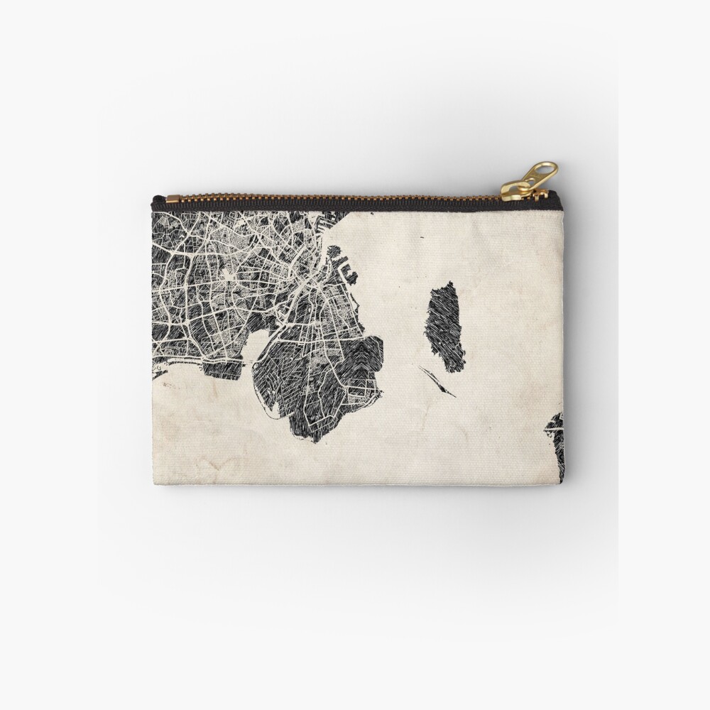 Item preview, Zipper Pouch designed and sold by InkMaps.