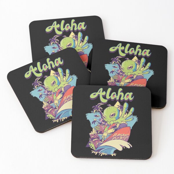 Item preview, Alien in Hawaii tiki party Aloha. designed and sold by emphatic.