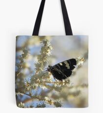 Butterfly on Yellow Tote Bag