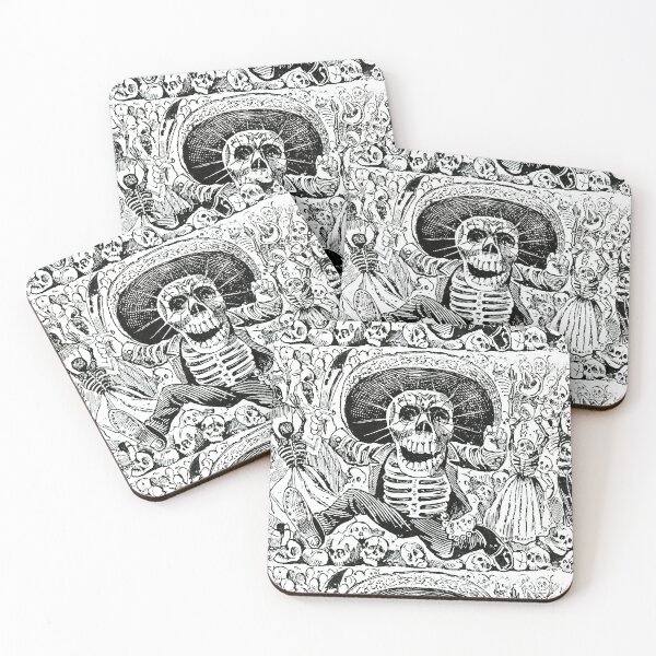 Item preview, Calavera Oaxaqueña - Mexican Skeleton designed and sold by mr-tee.