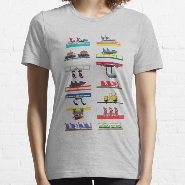 Canada's Wonderland Coaster Cars Design Essential T-Shirt