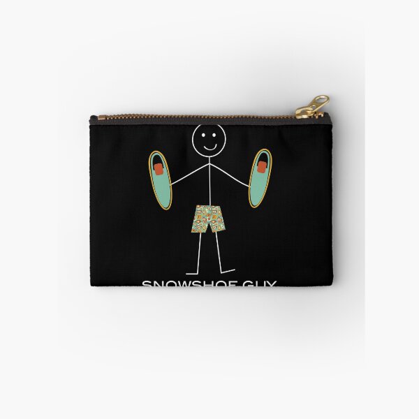 Item preview, Funny Mens Snowshoeing Guy designed and sold by whyitsme.