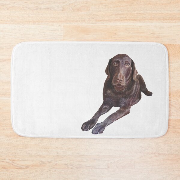 Item preview, Fraggle the Chocolate Labradoodle designed and sold by cathyscreations.
