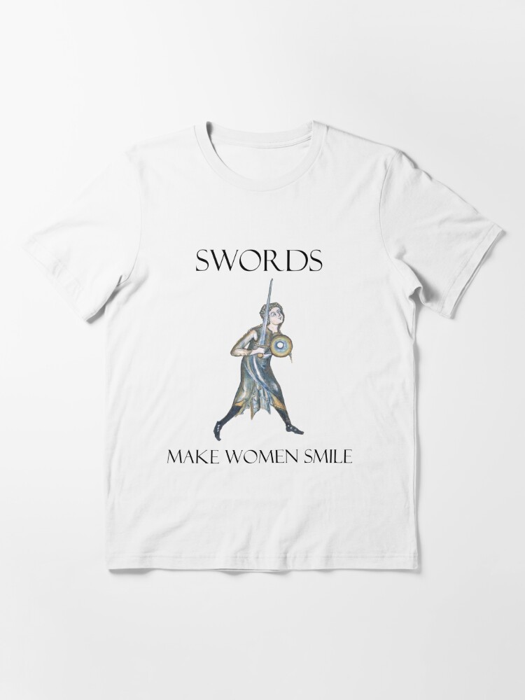 Download "Swords Make Women Smile" T-shirt by emovendo | Redbubble