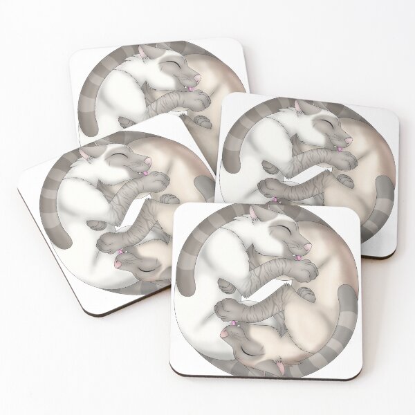 Item preview, Yin-Yang Cats: Fawn Lynx Point designed and sold by spyroid101.