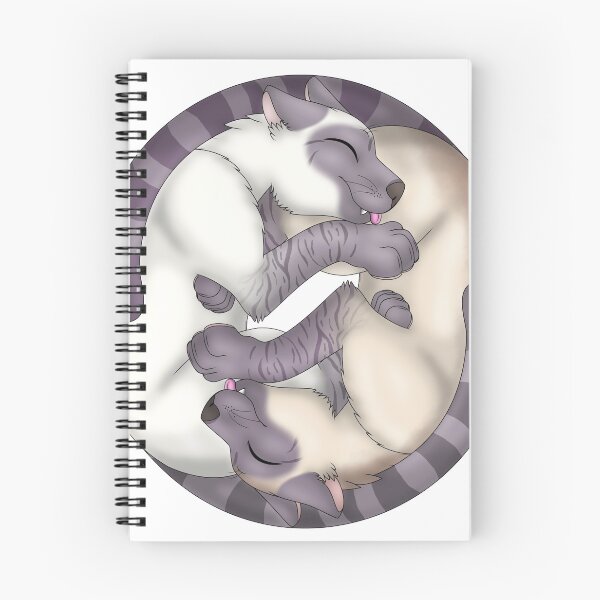 Item preview, Yin-Yang Cats: Lilac Lynx Point designed and sold by spyroid101.