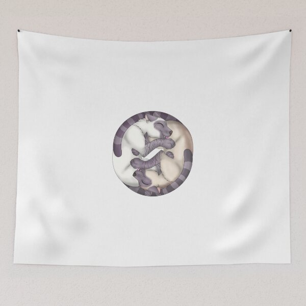 Item preview, Yin-Yang Cats: Lilac Lynx Point designed and sold by spyroid101.