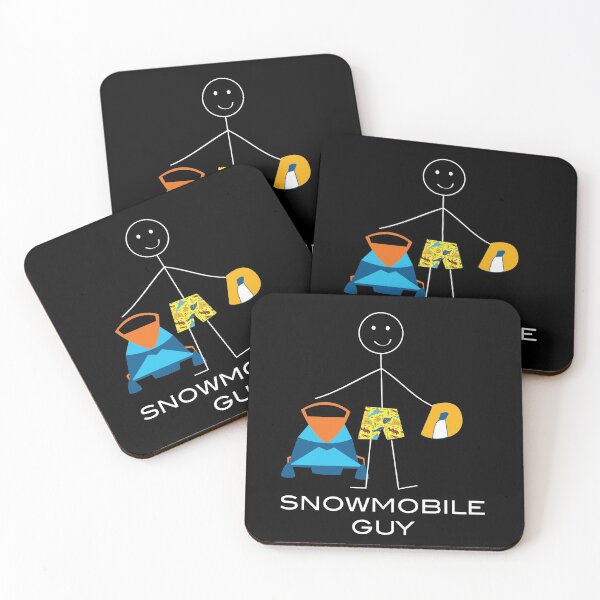Item preview, Funny Mens Snowmobile Guy designed and sold by whyitsme.