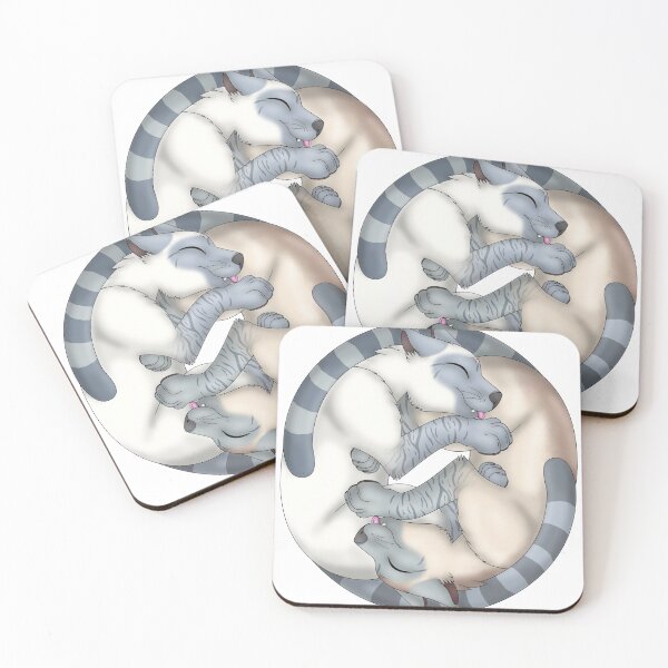 Item preview, Yin-Yang Cats: Blue Lynx Point designed and sold by spyroid101.