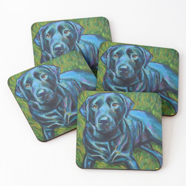 Item preview, Phil E Cheesesteak the BLACK LABRADOR designed and sold by RobertPhelpsArt.