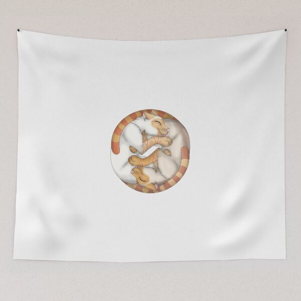 Item preview, Yin-Yang Cats: Red Lynx Point designed and sold by spyroid101.