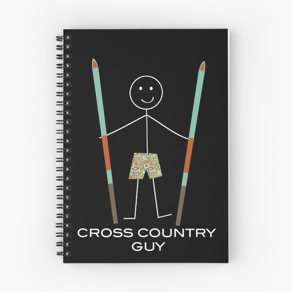 Item preview, Funny Mens Cross Country Ski Guy designed and sold by whyitsme.