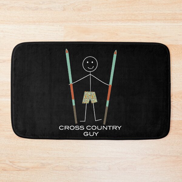 Item preview, Funny Mens Cross Country Ski Guy designed and sold by whyitsme.