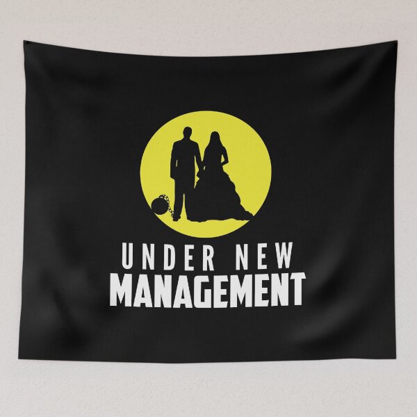 Item preview, Marriage Under New Management Wedding Gift designed and sold by haselshirt.