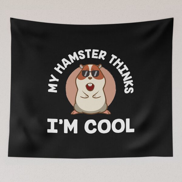 Item preview, My Hamster Thinks I'm Cool Animal Lover Gift Idea designed and sold by haselshirt.
