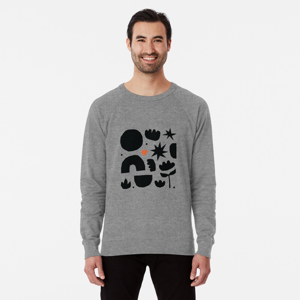 My abstract garden Lightweight Sweatshirt