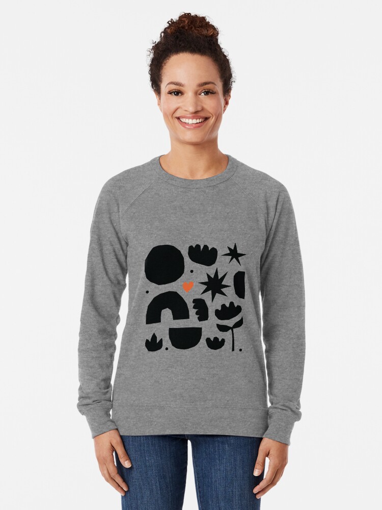 Alternate view of My abstract garden Lightweight Sweatshirt