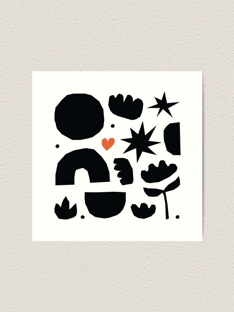 Alternate view of My abstract garden Art Print