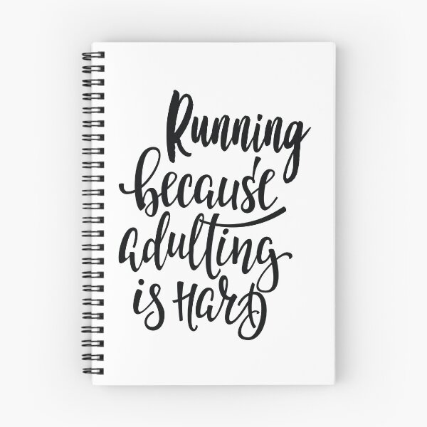 Item preview, Running Because Adulting Is Hard I Love to Run! designed and sold by ProjectX23.