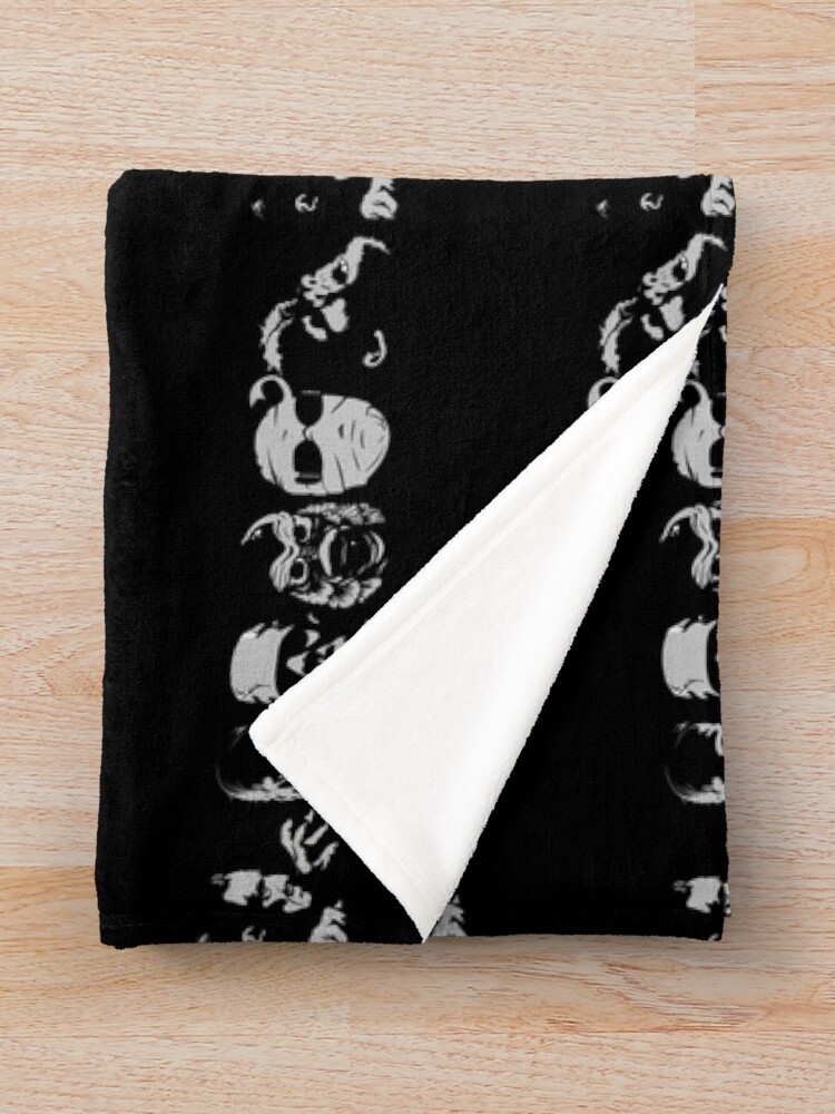 "Monsters" Throw Blanket for Sale by gavvie Redbubble