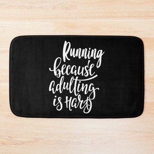 Item preview, Running Because Adulting Is Hard I Love to Run! designed and sold by ProjectX23.