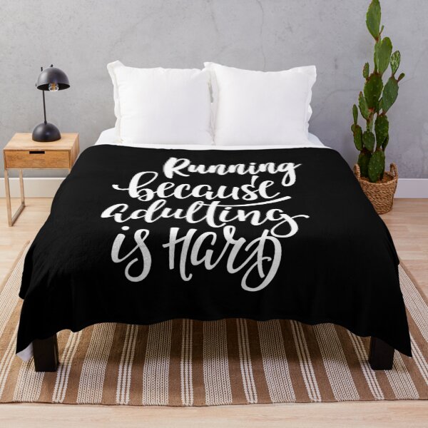 Item preview, Running Because Adulting Is Hard I Love to Run! designed and sold by ProjectX23.