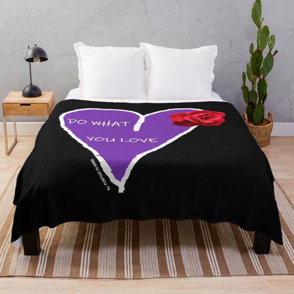 Item preview, DO WHAT YOU LOVE - Purple designed and sold by purposeinmind.