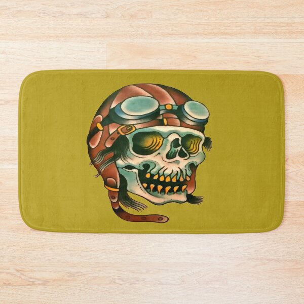Item preview, Aviator Airplane Pilot Skull designed and sold by VictorIos.