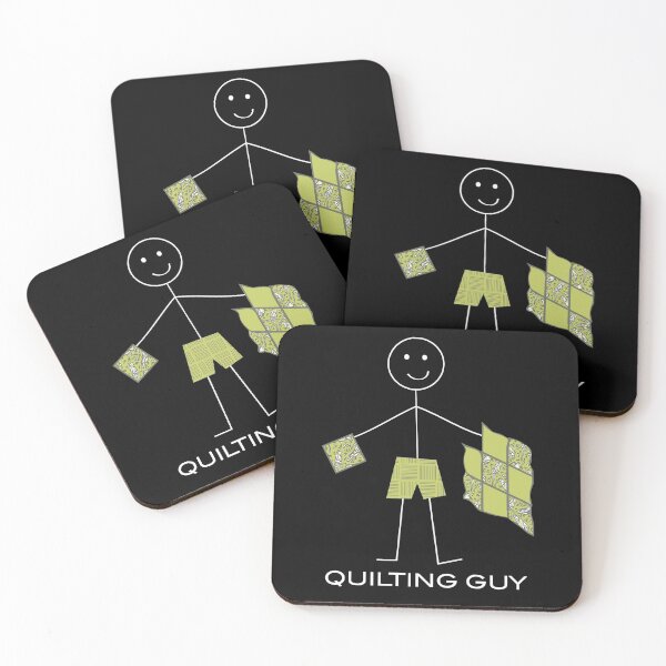 Item preview, Funny Mens Quilting Guy designed and sold by whyitsme.
