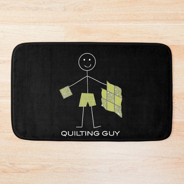 Item preview, Funny Mens Quilting Guy designed and sold by whyitsme.