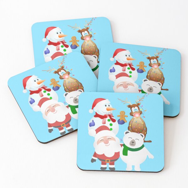 Item preview, Christmas Snowman, Reindeer and Santa  designed and sold by Gravityx9.