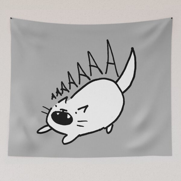 Item preview, Scream Bean Cat (Lance) designed and sold by Squid-ink-art.
