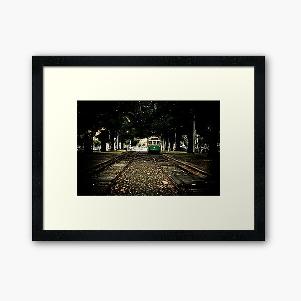Melbourne History Framed Art Print