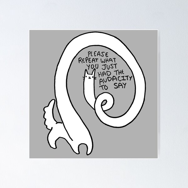 Item preview, Long Cat (Jeremy) designed and sold by Squid-ink-art.