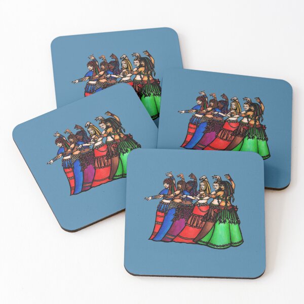 Item preview, Tribal Belly Dancer Troupe  designed and sold by FrictionMaxxing.