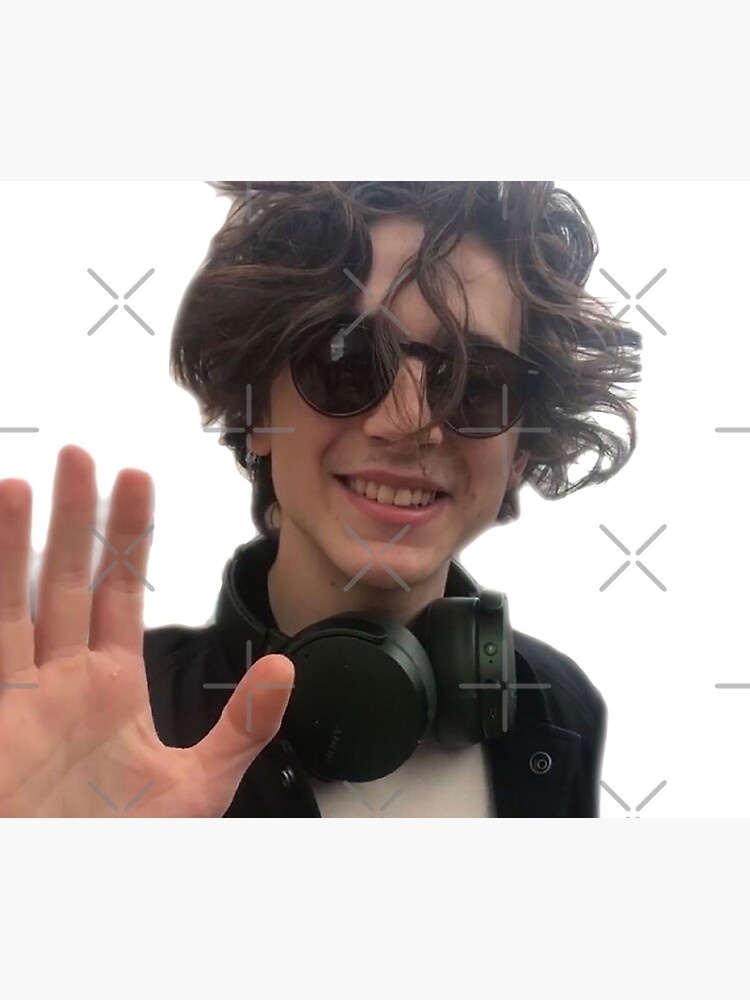 "Timothee Chalamet" Throw Blanket by cheedee Redbubble