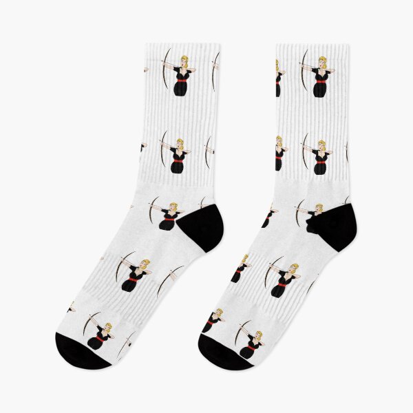 Artikelvorschau, Bogenschütze - Plus Size Blonde entworfen und verkauft von polkadotwhiskey.