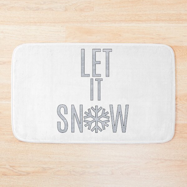 Item preview, Christmas Lovers' "Let it Snow" designed and sold by mulberrydragon.