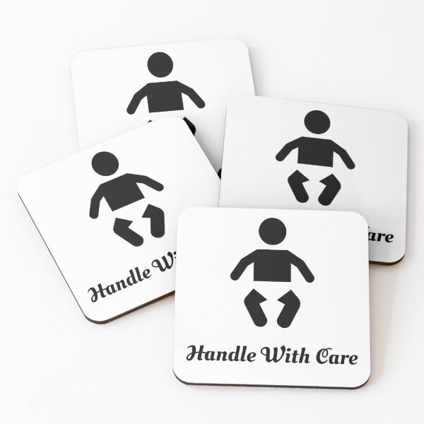 Item preview, Handle With Care Baby Symbol designed and sold by KayLadyBug.